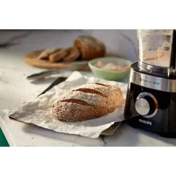 Philips Keukenmachine HR7530/10 Viva 850W Zwart/RVS -Keukengerei Verkoop 212 5011 4