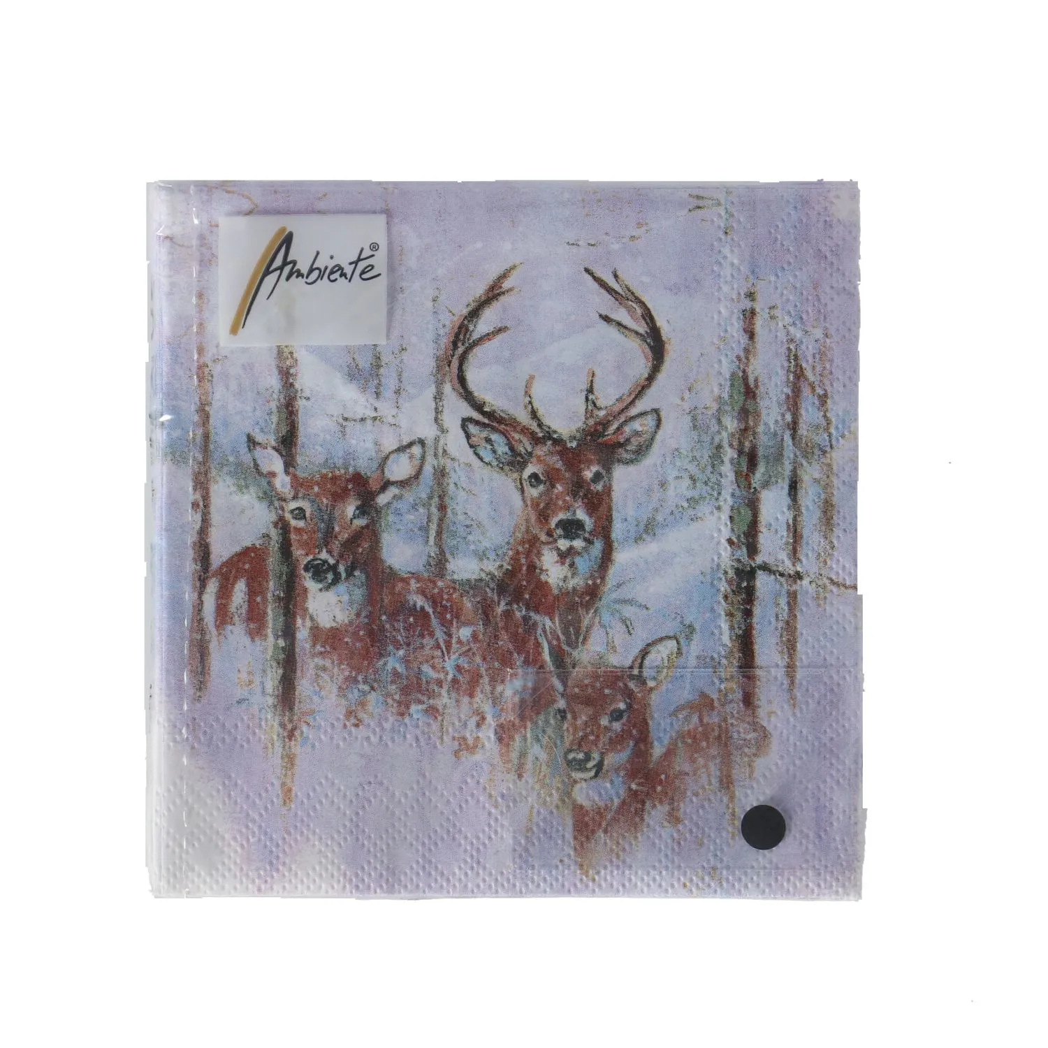 Ambiente Servetten 25 Cm Wildernis Hert 1 Ambiente Servetten 25 Cm Wildernis Hert