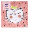 Servetten Playful Cat 33x33 Cm