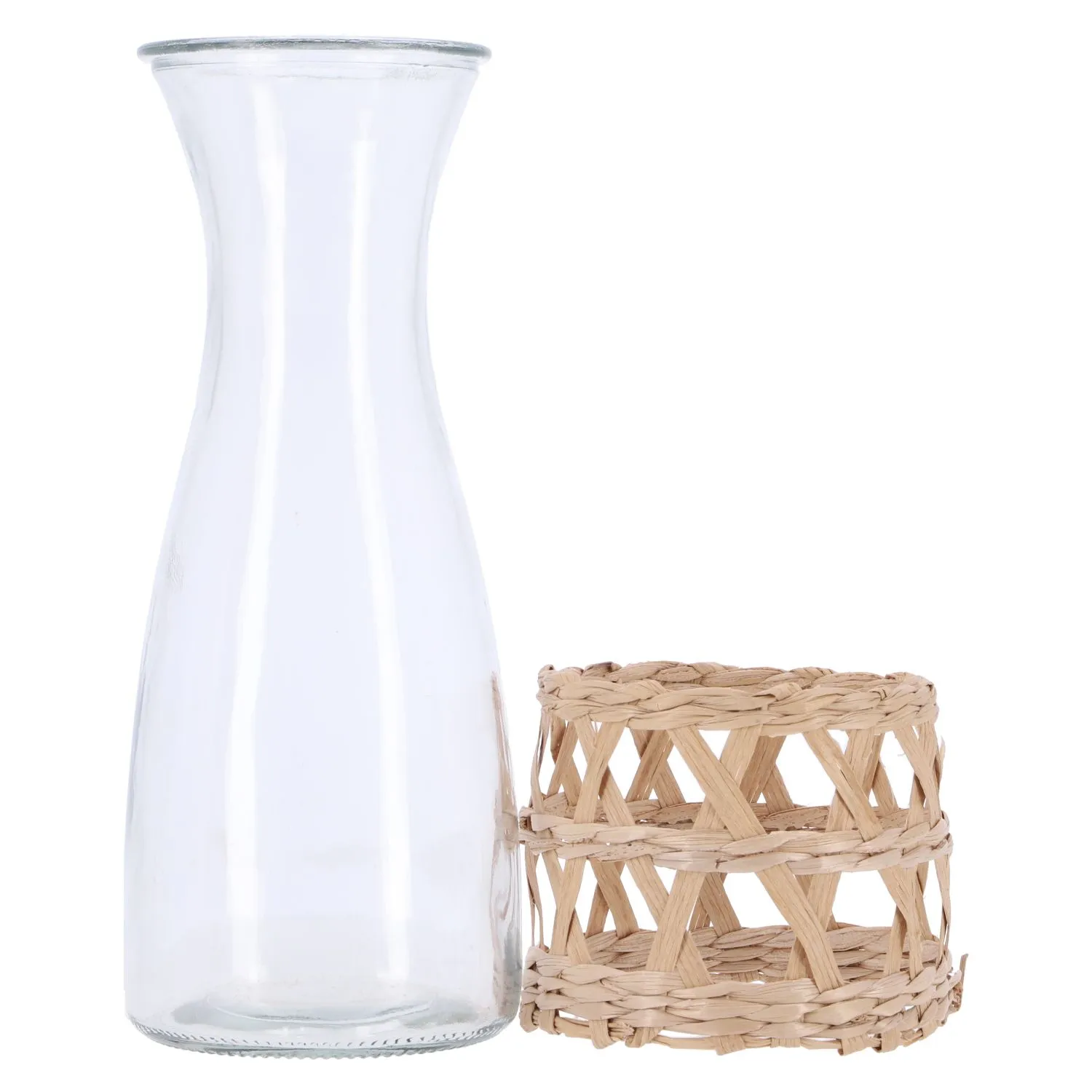 Merkloos Karaf Met Rattan 1200 Ml 3 Merkloos Karaf Met Rattan 1200 Ml - Afbeelding 3