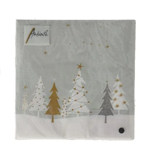 Ambiente Servetten 33 Cm Nacht Bomen Grijs -Keukengerei Verkoop bce32d6efaab3d34a02bbbb2b1adc9b1