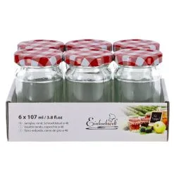 Weck Potjes 6 Stuks 107 Ml -Keukengerei Verkoop c6b5361fd0441452154ba12932d39230