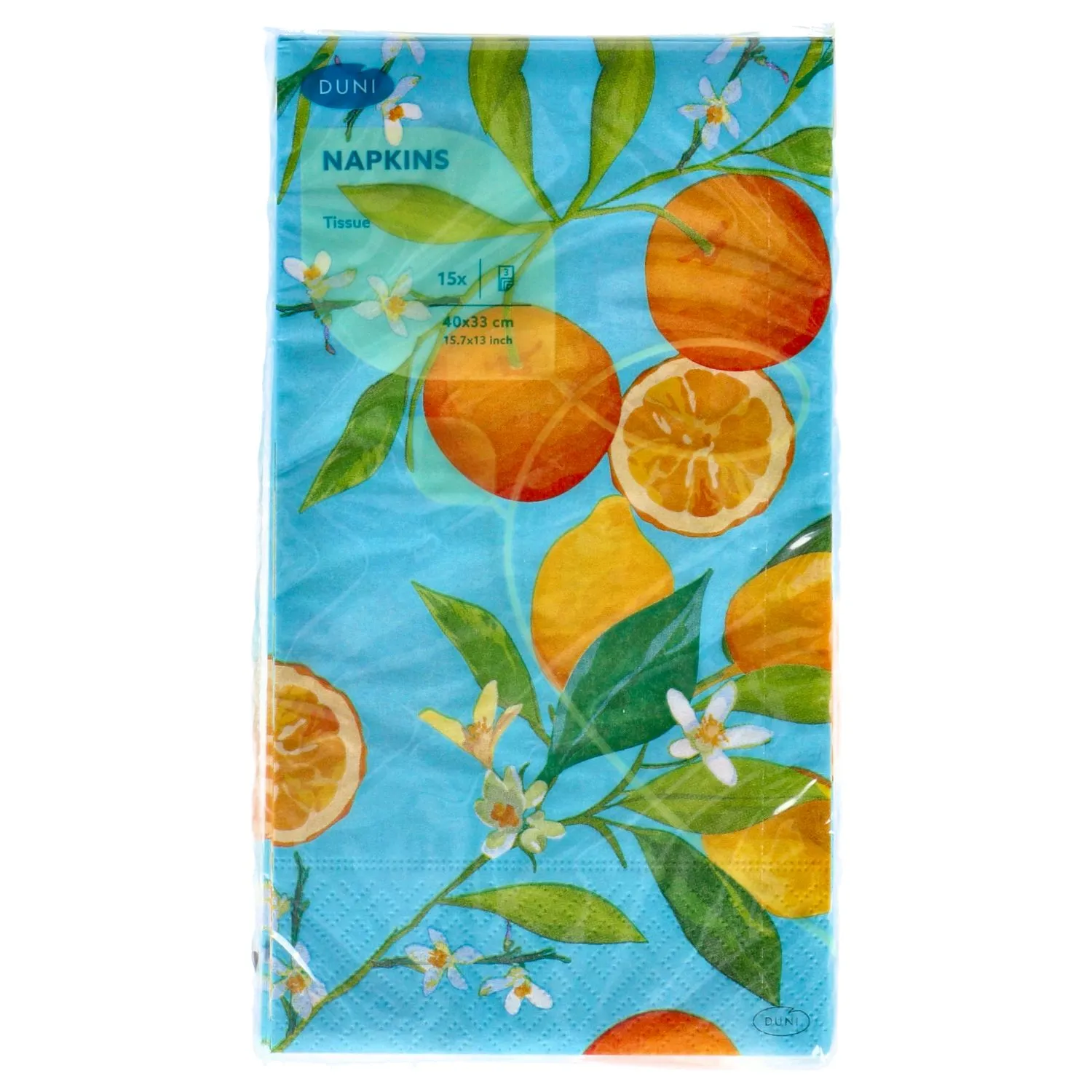 Servetten Lemon Tree 33x40 Cm 2 Servetten Lemon Tree 33x40 Cm - Afbeelding 2